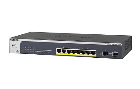 NETGEAR GS510TPP,  L2/L3/L4, Gigabit PoE, Managed Switch
