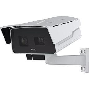 Axis P1518-LE box IP security camera outdoor installation