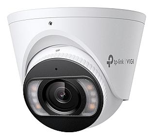 TP-Link INSIGHT S455 outdoor wired IP security camera with 5 MP sensor, ceiling mount, and 64 m detection range