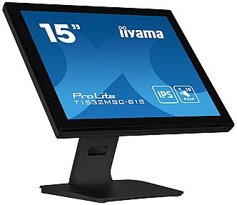 iiyama ProLite T1532MSC-B1S, 1024 x 768 pixels, 15" Touchscreen LCD Monitor