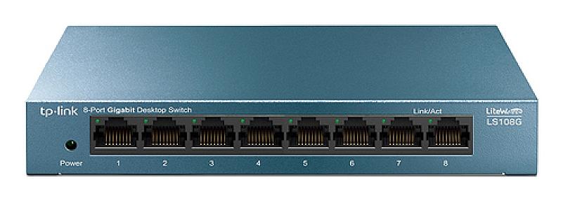 TP-Link LS108G, Gigabit Ethernet Unmanaged Switch