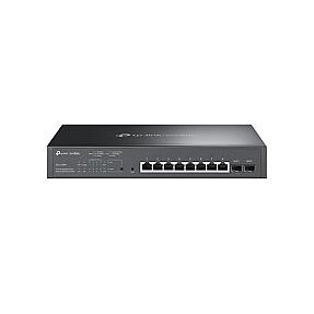 TP-Link Omada, 10-Port Gigabit with 8-Port PoE+, L2/L2+, Managed Smart Switch