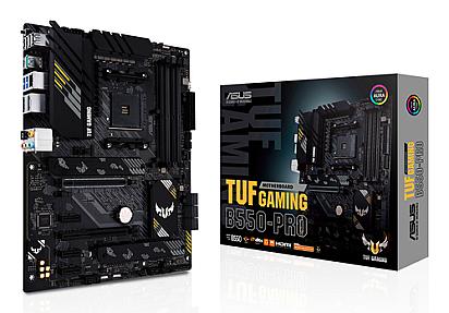 ASUS TUF Gaming B550 Pro AM4 ATX motherboard rear I O ports and 2.5Gb Ethernet