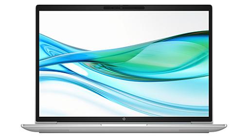 HP ProBook 445 G11 laptop front view with AMD Ryzen 5 and 16GB RAM