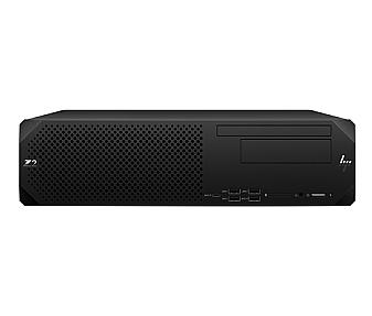 HP Z2 G9 workstation front view black small form factor