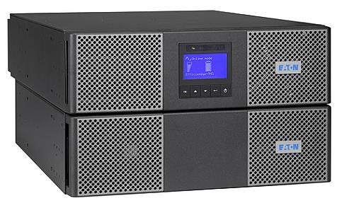 Eaton 9PX 8kVA online UPS front view with LCD display