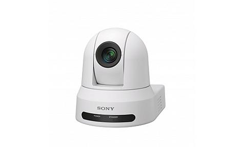 Sony SRG-X40UH 4K PTZ IP camera front view with lens and compact indoor design