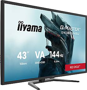 iiyama G-MASTER G4380UHSU-B2, 42.5", 3840 x 2160 pixels 4K Ultra HD LED, Monitor