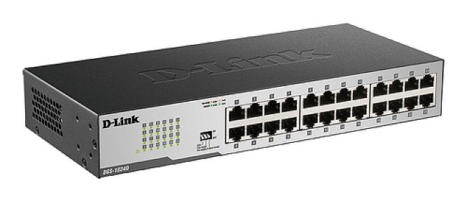 D-Link, 24-Port Gigabit Ethernet, Unmanaged Desktop Switch