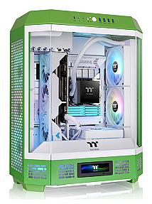 Front view of Thermaltake Tower 600 midi tower PC with USB Type-C port