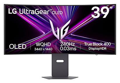 LG 39GX900A-B 39-inch Wide Quad HD OLED monitor with 3440 x 1440 resolution in black