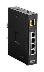 D-Link, 5-Port Gigabit Ethernet PoE, Industrial Unmanaged Switch