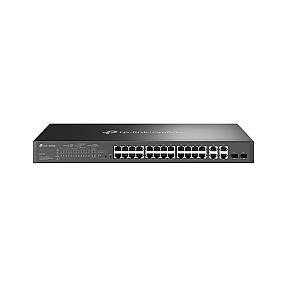 TP-Link Omada (SL2428P), L2, Fast Ethernet PoE, Managed Switch