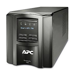 Side view of APC SMT750IC 750VA UPS showing C13 outlets
