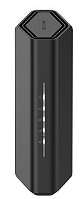 NETGEAR Nighthawk WiFi 7 dual-band router in black for high-speed wireless home networking
