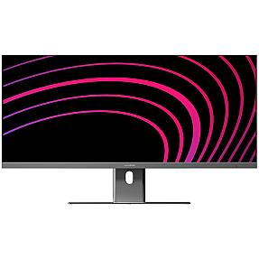 ALOGIC Edge 40-inch UltraWide Quad HD monitor with 3440 x 1440 resolution in grey