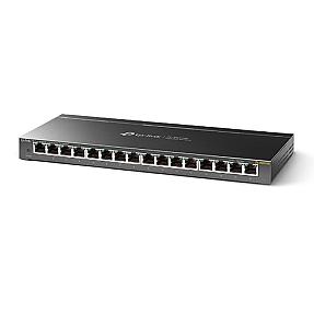 TP-Link (TL-SG116E) 16-Port, L2, Gigabit Ethernet, Unmanaged Pro Switch