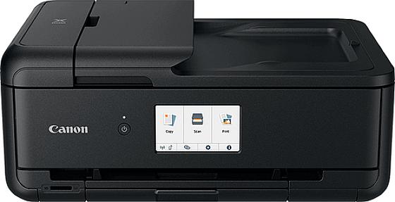 Compact Canon PIXMA TS9550a A3 inkjet printer for home office