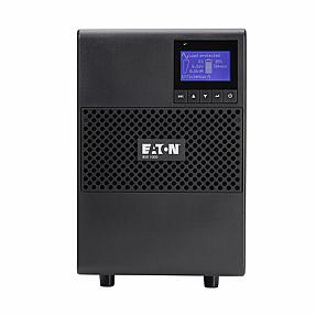 Side view of Eaton 9SX 1kVA online UPS showing ports