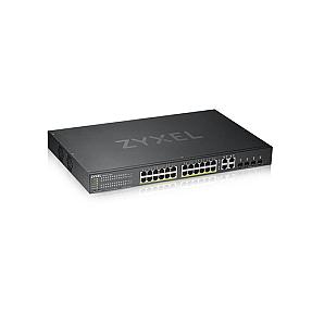 Zyxel (GS192024HPV2-GB0101F), L2/L3/L4, Gigabit PoE, Managed Network Switch