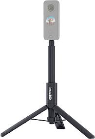Insta360 invisible selfie stick tripod black for 360 camera shots image