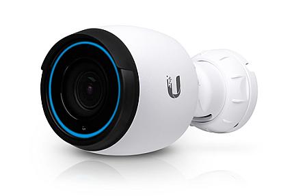 Ubiquiti UVC-G4-PRO 4K IP Security Camera mounted on indoor ceiling