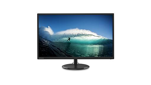 Lenovo D32q-20 31.5-inch Quad HD LCD monitor with 2560 x 1440 resolution in black