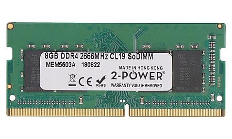 PSA Parts MEM5603A 8GB DDR4 2666MHz SODIMM RAM front view