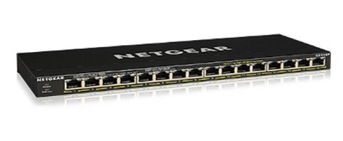 NETGEAR (GS316P-100EUS), Gigabit PoE Unmanaged Switch