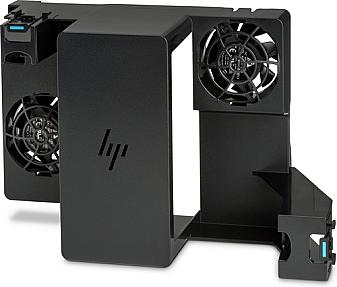HP 1XM34AA anti-vibration fan gasket installed in black Z4 G4 midi tower