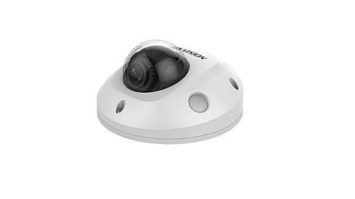 Hikvision DS-2CD2543G2-IWS 4MP outdoor wired wireless dome IP security camera ceiling mounted white housing