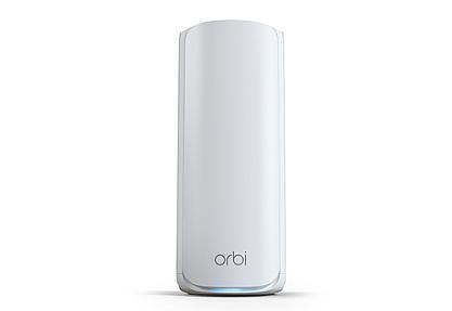 NETGEAR Orbi 770 Wi-Fi 7 tri-band mesh system in white for seamless whole-home internet coverage