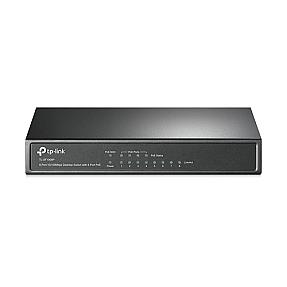 TP-Link (TL-SF1008P), Fast Ethernet (10/100), PoE, Unmanaged Switch