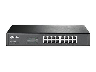 TP-Link (TL-SG1016D), L2, Gigabit Ethernet Unmanaged Network Switch