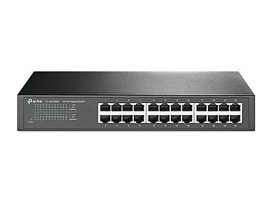 TP-Link (TL-SG1024D), Gigabit Ethernet, Unmanaged Switch