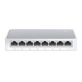 TP-Link( TL-SF1008D), Fast Ethernet, Unmanaged Switch