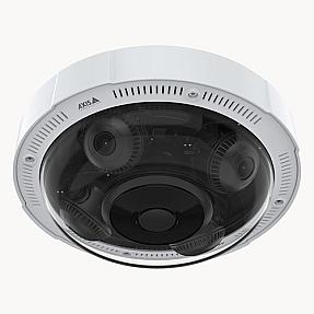 Axis P3738-PLE dome security camera, ceiling mount, indoor outdoor, wired PoE