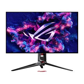 ASUS ROG Swift PG32UCDP 31.5-inch 4K Ultra HD OLED gaming monitor with 3840 x 2160 resolution in black