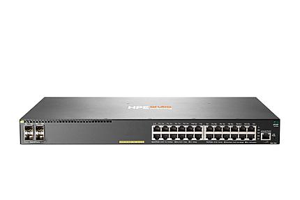 HPE Aruba Networking 2930F 24G PoE+ 4SFP, L3, Managed Switch