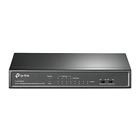 TP-Link (TL-SF1008LP), Fast Ethernet PoE, Unmanaged Network Switch