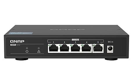QNAP (QSW-1105-5T), Gigabit Ethernet, Unmanaged Network Switch