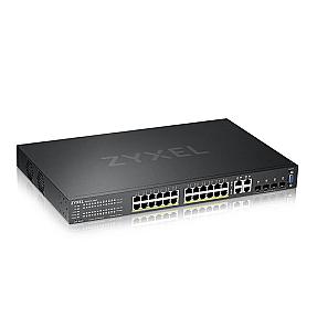 Zyxel (GS2220-28HP-GB0101F), L2, Gigabit PoE, Managed Network Switch