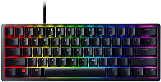 Razer Huntsman Mini compact gaming keyboard with clicky optical switches black