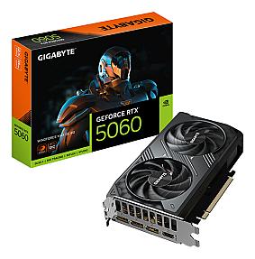 GIGABYTE GeForce RTX 5060 WINDFORCE MAX OC 8G Graphics Card, 8GB PCI Express 5.0