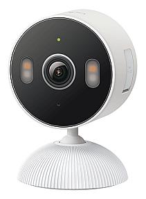 TP-Link Tapo C113 wireless cube camera mounted on white ceiling indoors