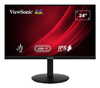 ViewSonic VG Series VG2409-MHDU-2 23.8-inch Full HD LED monitor with 1920 x 1080 resolution in black