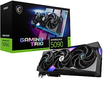 MSI GeForce RTX 5090 Gaming Trio OC 32GB GDDR7 PCI-Express Graphics Card