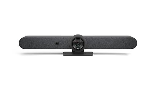 Logitech Rally Bar graphite all in one video conferencing bar front view
