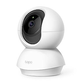 TP-Link Tapo Pan/Tilt indoor wireless IP security camera mounted on ceiling with 360° pan and 114° tilt