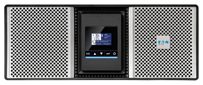 Eaton 9PX8KIRTNG2 UPS front view, 8 kVA, 8000 W, pure sine, black silver